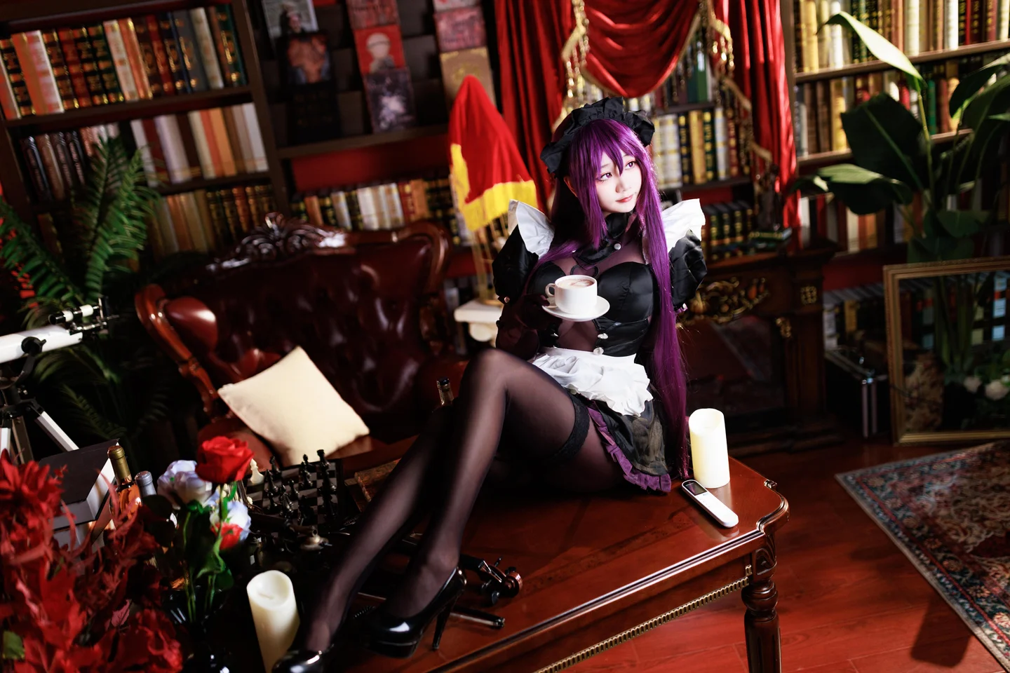 阿雪雪 - No.037 FGO：师匠 女仆  [83P,5V-4.23GB]01 tg@simisebaisi 【丝足阁】039.webp